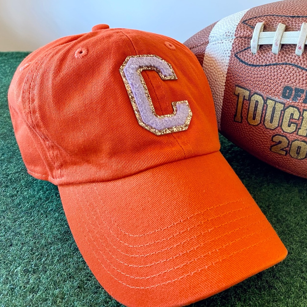 Clemson Tigers Varsity Letter Patch Hat